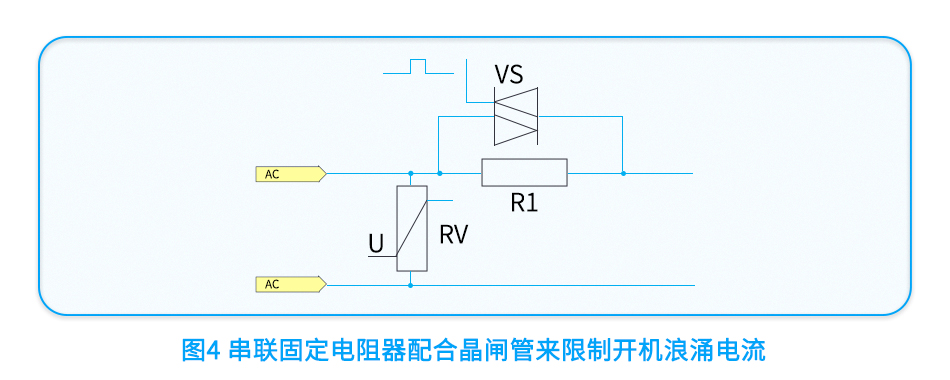 方案四：串聯固定電阻器配合晶閘管，來限制輸入浪涌電流-.jpg